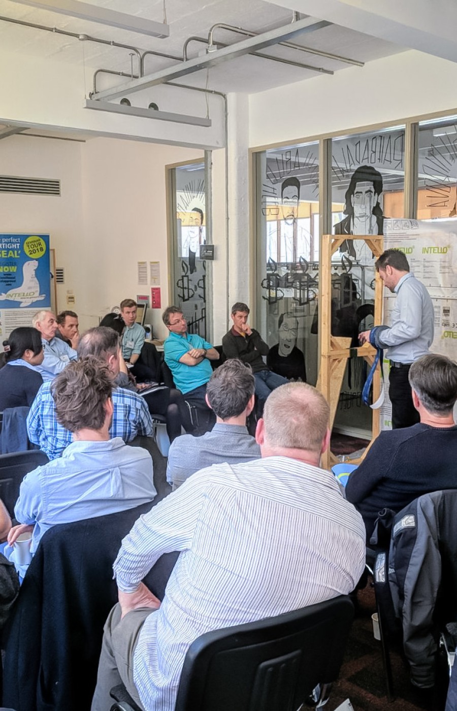 A series of presentations